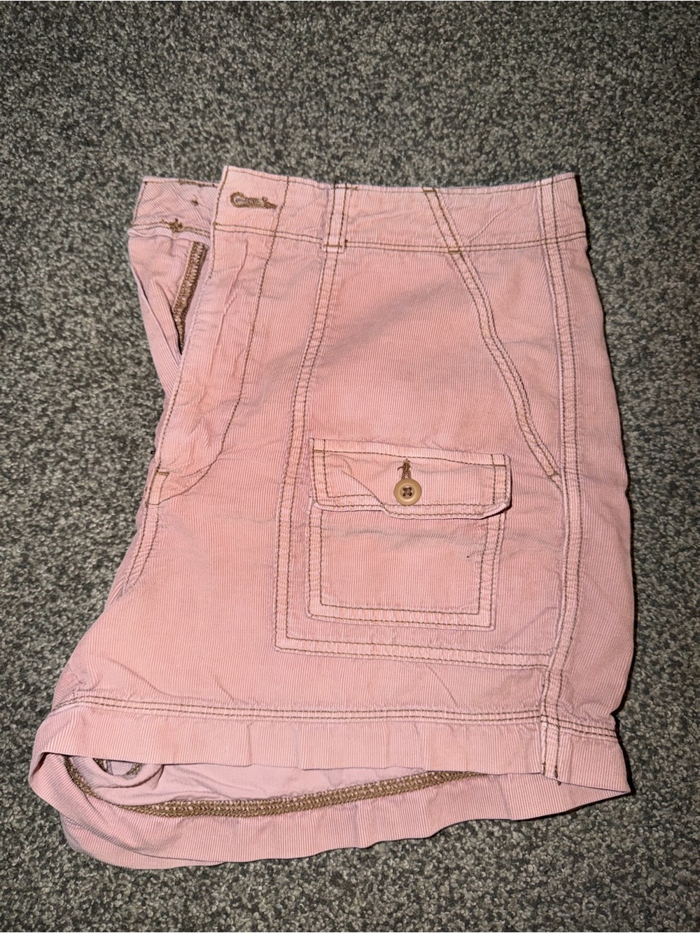 American Eagle Outfitters Pink Cargo Bermuda Shorts